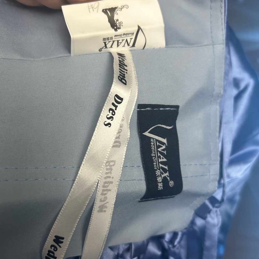 INAXI Blue Wedding Dress